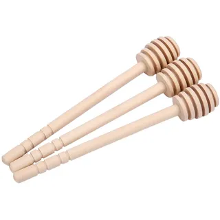 Honigtropfer, Holz-Honigtropfer, Honigtropfstäbchen, Holz-Rührstab, Kitchen Gadgets