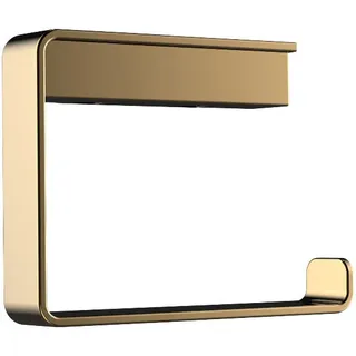 emco loft Toilettenpapierhalter, ohne Deckel, 050000702, Farbe: Gold Poliert