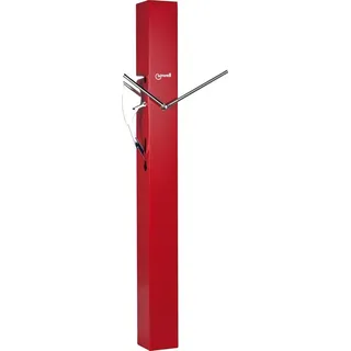 Lowell Wanduhr 6,5 cm 14541R rot