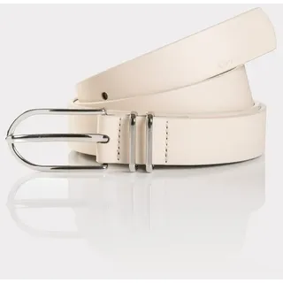 Tom Tailor Damengürtel Leder 2,5 cm gelb 105