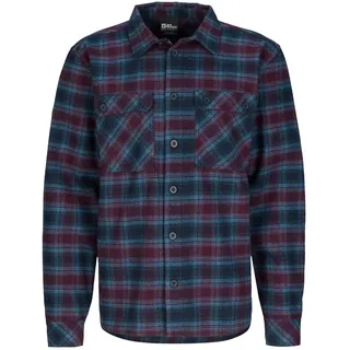 Jack Wolfskin Herren Baja Flannel Hemd (Größe M, blau)