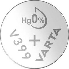 Bild von Knopfzelle 399 1.55V 42 mAh Silberoxid SILVER Coin V399/SR57 NaBli 1