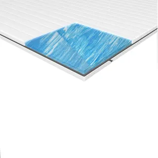 200 x 200 Gelschaum-Topper für Ihr Matratze - Matratzenauflage 200x200 für einen angenehmen Schlafkomfort.