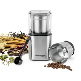 Rommelsbacher EGK 200, Kaffeemühle silber Schwarz, Transparent