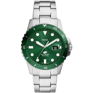 Fossil Blue Quarz Edelstahl 42 mm FS5800