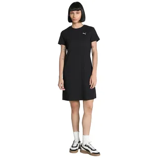 Puma Elevated Bodycon Rib Dress Kleid Schwarz XL
