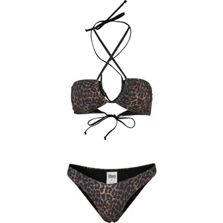 URBAN CLASSICS Bügel-Bikini Damen Braun L