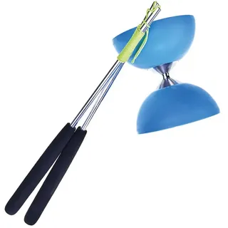 Sporti France Aluminium Diabolo Mit Stäben - Turquoise - One Size