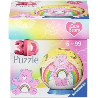 Ravensburger 3D Puzzle 12008071 - Puzzle-Ball Care Bears Cheer Bear - für Kinder ab 6 Jahren