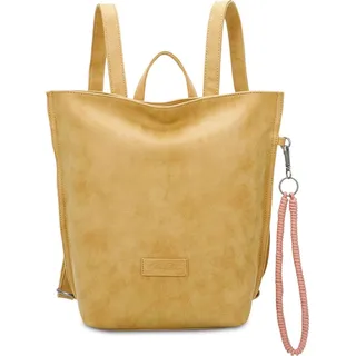 Fritzi aus Preußen Freizeitrucksack Rucksack Fritzi33N Vintage Backpack Honey Mustard senfgelb - Gelb