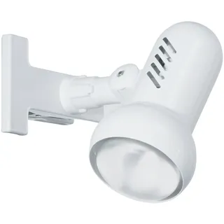 EGLO Leselampe zum Klemmen Manhattan, Klemmlampe für Bett und Schreibtisch, Klemmleuchte aus Metall und Kunststoff in weiß, Klemmspot, Bettlampe mit E27 Fassung