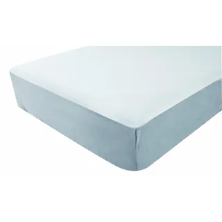 poyetmotte Spannbetttuch, wasserdicht, 60 x 120 cm, sky