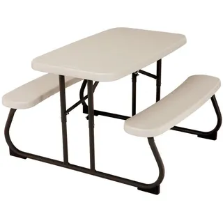 Lifetime 82.5x90x53.5 Cm Picnic Tisch - Cream - One Size