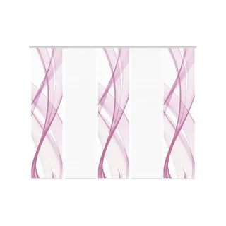 Vision S Schiebevorhang ¦ rosa/pink ¦ Synthetik ¦ Maße (cm): B: 60 H: 260
