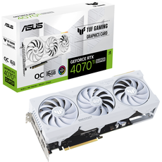 Bild von TUF Gaming RTX 4070 Ti SUPER OC White 16 GB GDDR6X 90YV0KF2-M0NA00