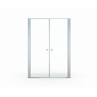 Glaszentrum Hagen Nischentür rechts 95 x 195 cm 95-98 cm Transparent