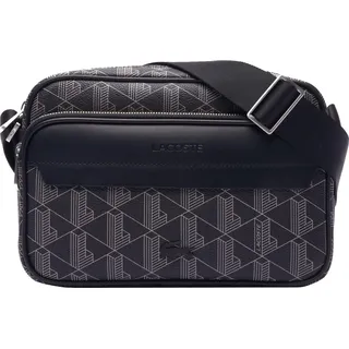 Lacoste The Blend Reporter - Umhängetasche 24 cm (monogram noir gris) - Schwarz