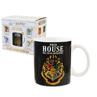 Harry Potter , Kunststoff, KL86071 Heat-Change Tasse Häuser[325ml], bunt