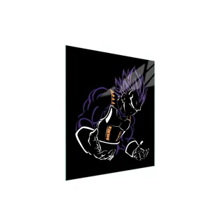Schneidebrett Glas Anime 45x52 cm, Herdschutzplatte, Spritzschutz, hygienisch, mit Silikonfüßen
