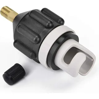 1 Stück Schlauchboot-SUP-Pumpenadapter, Luftpumpenkonverter, Luftventiladapter, herkömmlicher Luftpumpenadapter, Pumpenkopfanschluss für aufblasbares Kajak, Stand-Up-Paddle-Board, aufblasbar