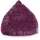 BeanBag Fluffy 70 x 90 cm aubergine