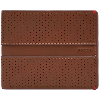Fossil Rennsport Bifold With Flip ID Geldbörse Herren braun