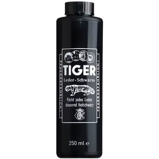 B & E Tiger Leder-Schwärze 250 ml