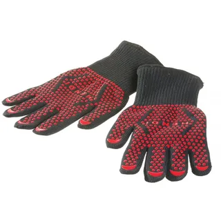 HENDI Grillhandschuhe 300 mm schwarz