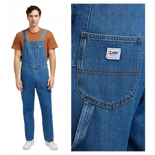 Lee | Latzhose für Herren, Größe M, XXS - Blau