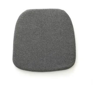 Vitra Sitzkissen für Eames Plastic Armchair Soft Seat Typ A grau, 2x39.5x38.5 cm