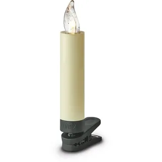 Krinner Baumkerzen LED 10er Set Elfenbein Warmweiß