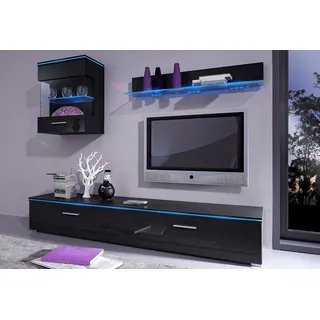 Höltkemeyer Wohnwand »Show« schwarz,