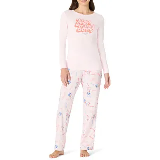 Amazon Essentials Damen Flanell-Schlafanzug Pyjama-Set