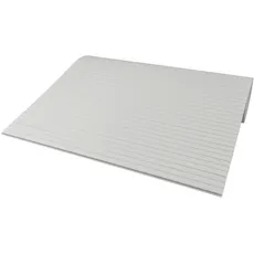 Rollladenmatte, Breite 714 mm, Länge 1325 mm, Kunststoff weiß