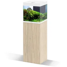 CIANO, Oak Oasis Emotions Pro 40 Möbel für Aquarien, 95 x 40 x 40 cm, aus Holz, Halterung mit 1 Tür und Aufbewahrungsfach, Aquariumtisch für Fische