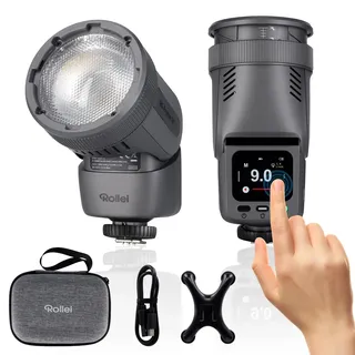 Rollei HS Freeze Q1 LED Aufsteckblitz