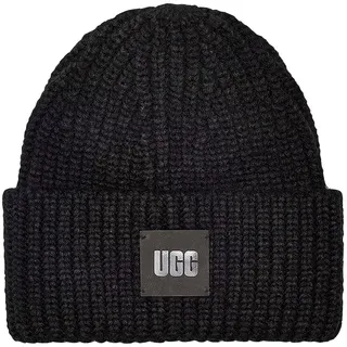 UGG Beanie »W CHUNKY RIB BEANIE«, schwarz