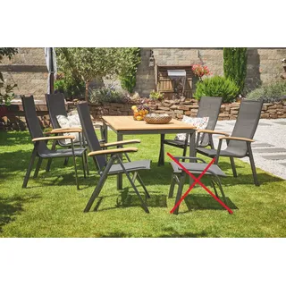 MWH Reno/Alutapo Gartenmöbel-Set 7tlg