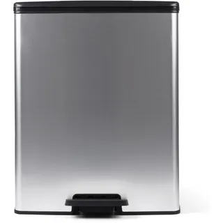 Curver Deco bin slim 52 l Schwarz