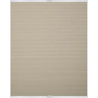 Lichtblick Thermo-Plissee Klemmfix 110 x 130 cm Creme