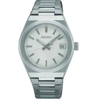 Seiko Damenuhr mit Saphirglas Stahl/Silberfarben