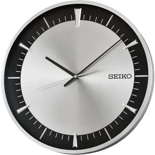 Seiko QXA840S 40,5 cm silber/schwarz