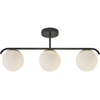 Nordlux Grant 1-flg. E14 12 cm rund/Schwarz/Glas