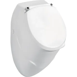 Evenes Urinal EDU Komplett-Set Zulauf von hinten, BxHxT: 310x525x320 mm, Keramik, weiß
