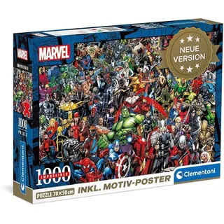 CLEMENTONI Marvel-Universe-Impossible Puzzle 39709