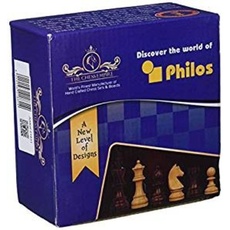 Philos 21851 - Chessmen Artus, King s Höhe, Schachfiguren Artus, Größe des Königs 83 mm