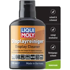 LIQUI MOLY Displayreiniger, Art.-Nr. 21634 I 100ml streifenfreier Bildschirmreiniger für Auto-Display, Monitor, Smartphone, empfindliche Kameras etc. I Auslaufsicherer Screen Cleaner für unterwegs