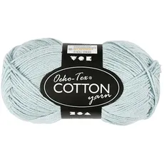 Creativ Company Cotton yarn Soft Blue 50gr 170m