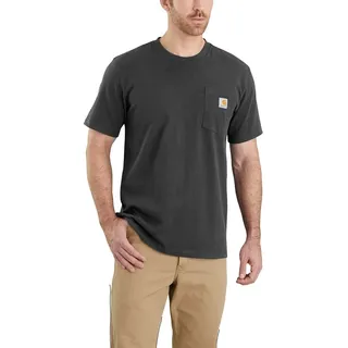 CARHARTT K87 Pocket, T-Shirt T-Shirt, Carbon Heather, - XXL