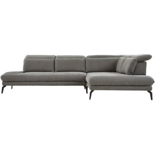 Stylife Ecksofa , Grau , Textil , Ottomane rechts, L-Form , 293x197 cm , Stoffauswahl, seitenverkehrt erhältlich, Hocker erhältlich , Wohnzimmer, Sofas & Couches, Wohnlandschaften, Ecksofas